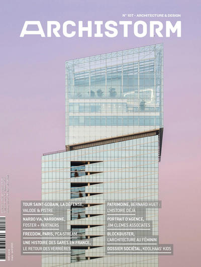 La Tour Saint-Gobain à l'honneur en couverture du magazine ARCHISTORM