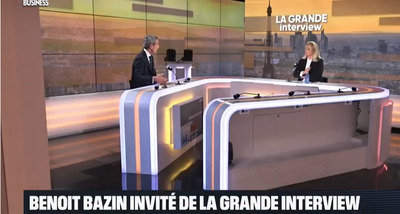 Benoit Bazin, président directeur général de Saint-Gobain (La Grande Interview - BFM Business)