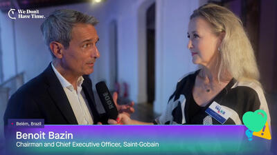 Benoit Bazin, Saint-Gobain CEO - COP30 Interview